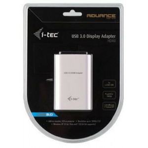 Convertor activ semnal video USB3.0 la HDMI HD 1080P Video Cablu Adaptor i-tec USB3.0 HDMI FullHD+ 1152p